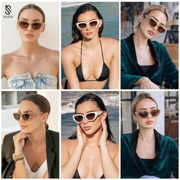 Cat Eye Polarized Sunglasses UV400 Protection Women\'s Fashion Sunnies main image 4